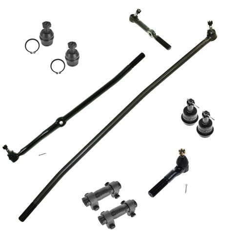 94-97 Dodge Ram 1500, 2500 4WD Front Steering & Suspension Kit (10 Piece)