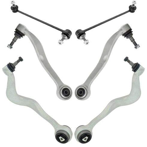 04-07 BMW 525i, 530i; 08-10 528i; 04-05 545i; 06-10 550i, M5 Front 6 Piece Suspension Kit