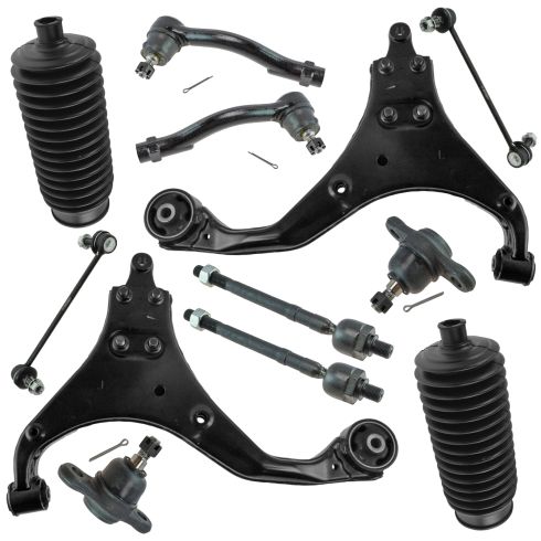 05-09 Hyundai Tucson; 05-10 Kia Sportage Front Steering & Suspension Kit (12 Piece)