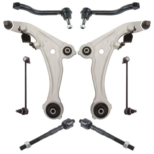 07-12 Nissan Altima; 13 Altima Coupe Front Steering & Suspension Kit (8 Piece)