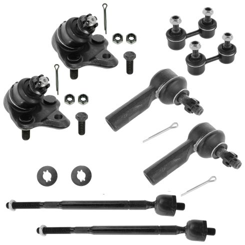 96-02 Prizm Corolla Front Steering & Suspension Kit (8 Piece)