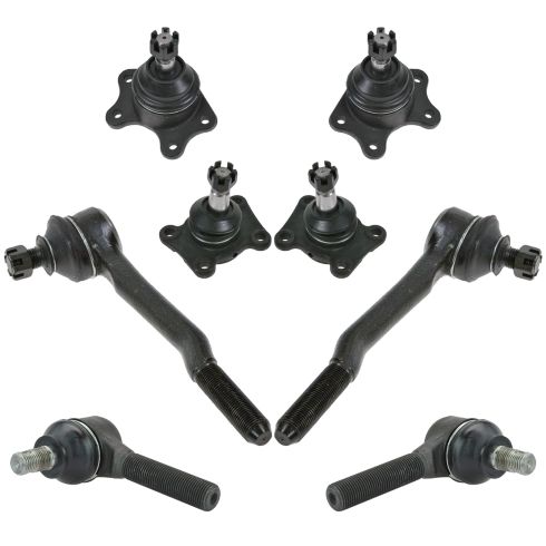 93-98 Toyota T100; 86-95 4Runner Pickup Steering & Suspension Kit (8 Piece)