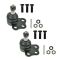 00-02 Dodge Ram 2500 3500 2WD Front Steering & Suspension Kit (10 Piece)