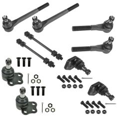 00-02 Dodge Ram 2500 3500 2WD Front Steering & Suspension Kit (10 Piece)