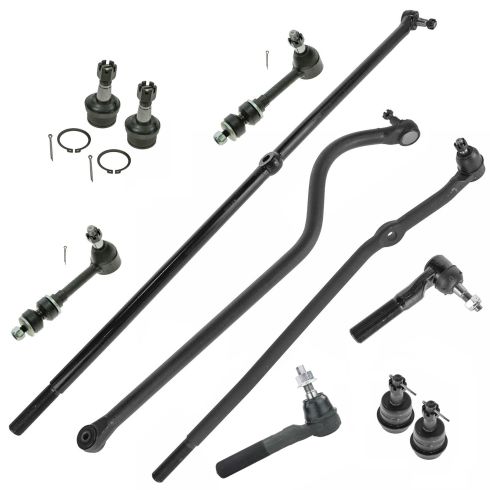 00-01 Dodge Ram 1500 4WD Front Steering & Suspension Kit (11 Piece)