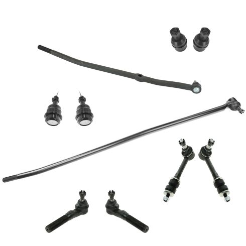 98-99 Dodge Ram 1500 2500 4WD Steering & Suspension Kit (10 Piece)