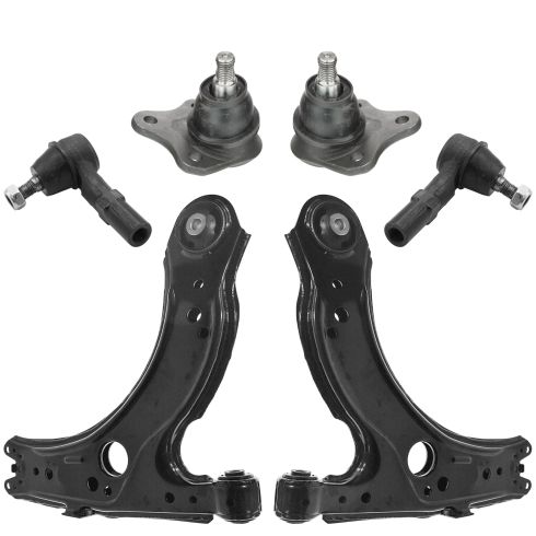 98-06 Volkswagen Jetta Beetle Golf Steering & Suspension Kit (6 Piece)