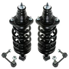 02-06 Honda CR-V Reat Strut & Spring Assembly w/ Rear Sway Bar End Link Kit (Set of 4)
