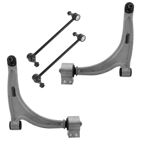 07-09 Saturn Aura; 05-10 G6; 04-11 Malibu Front Lower Control Arm & Sway Bar Kit (Set of 4)