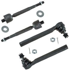 05-10 Honda Odyssey Inner & Outer Tie Rod End Set of 4