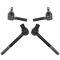 84-95 Toyota Pickup Truck 2WD Inner & Outer Tie Rod End Set of 4