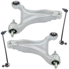 01-02 Volvo V70 X/C; 03-07 XC70 Front Lower Control Arm & Sway Bar Link Kit (Set of 4)