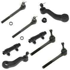 93-00 Chevy GMC Pickup SUV Van 2WD Steering & Suspension Kit (8 Piece)
