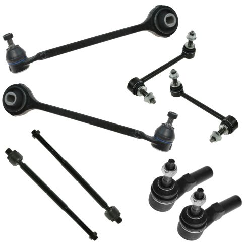 06-10 Chrysler 300; 08-10 Challenger; 06-10 Charger RWD Front Steering & Suspension Kit (8 Piece)