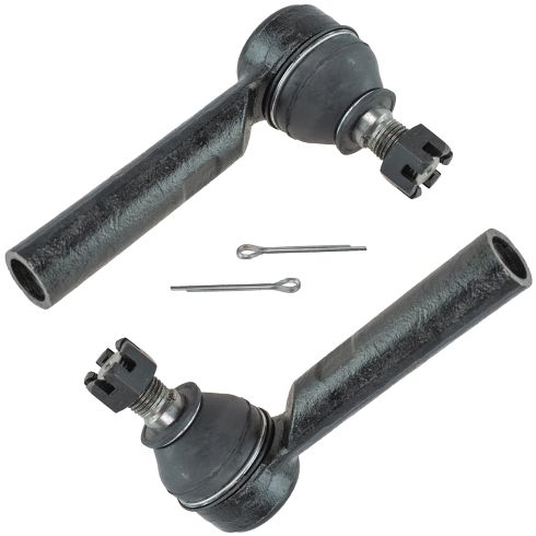 03-09 Lexus GX470; Toyota 4Runner 07-09 FJ Cruiser Outer Tie Rod End Pair