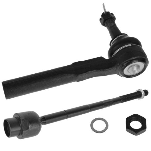 04-05 Classic; 97-03 Malibu; 99-04 Alero; 97-99 Cutlass; 99-05 Grand Am Inr & Otr Tie Rod Pair LH=RH