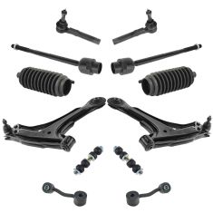 97-05 GM Grand Am, Cutlass, Malibu & Alero Front Steering & Suspension Kit (12 Piece)