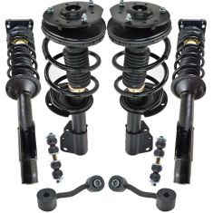99-05 Chevy Pontiac Olds Malibu Grand Am Alero Front & Rear Suspension Kit (8 Piece)