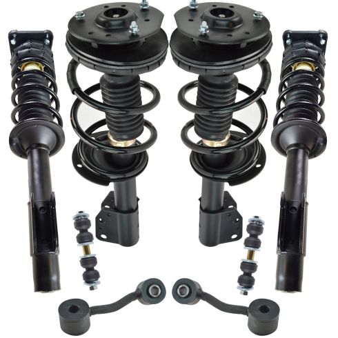 99-05 Chevy Pontiac Olds Malibu Grand Am Alero Front & Rear Suspension Kit (8 Piece)