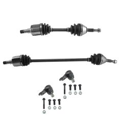 05-10 Cobalt; 07-10 G5; 03-07 Ion w/2.2L, 2.4L & MT Frt CV Axle Shaft w/Lwr Balljoint Kit (Set of 4)