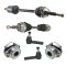 96-07 Ford Taurus; 96-05 Mercury Sable Front Steering & Suspension Kit (6 Piece)