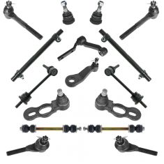 98-02 Ford Crown Victoria, Mercury Grand Marquis, Linc Towncar Steering & Suspension Kit (16 Piece)