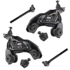 99-05 Chevy, GMC, Isuzu, Olds Mid Size PU, SUV w/4WD Steering & Suspension Kit (6 Piece)