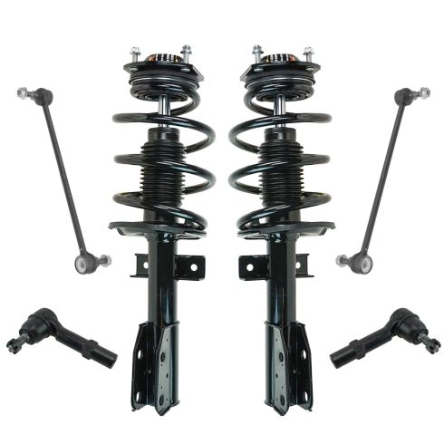 07-13 Acadia; 07-10 Outlook; 08-13 Enclave; 09-13 Traverse Steering & Suspension Kit (6 Piece)