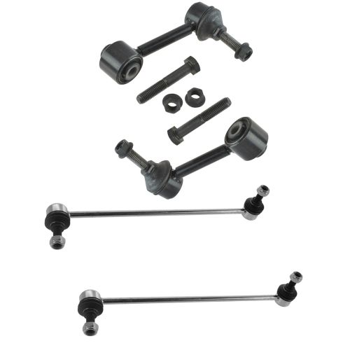 06-14 Audi; 05-14 VW Multifit Front & Rear Sway Bar End Link Set of 4
