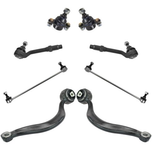 00-03 (to 10/03) BMW X5 Front Steering & Suspension Kit (8 Piece)