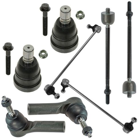 10-12 Escape; Mariner; Tribute Front Steering & Suspension Kit (8 Piece)