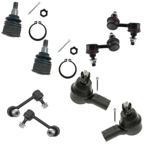 03-11 Honda Element Front Steering 7 Suspension Kit (8 Piece)