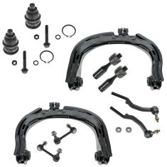 04-07 Ranier; 02-09 Trailblazer Envoy; 02-04 Bravada; 05-07 97X Steering & Suspension Kit (10 Piece)