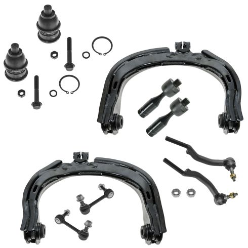 04-07 Ranier; 02-09 Trailblazer Envoy; 02-04 Bravada; 05-07 97X Steering & Suspension Kit (10 Piece)