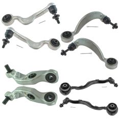 07-08 Lexus LS460; 09-12 LS460 RWD Front Upper & Lower Control Arm Kit (Set of 8)
