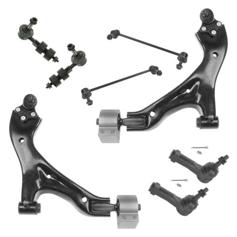 05-06 Chevy Equinox; 06 Pontiac Torrent; 02-07 Saturn Vue Front Steering & Suspension Kit (8 Piece)