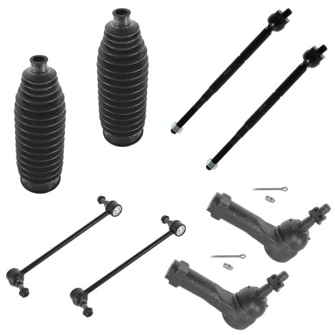05-10 Cobalt; 05-06 Pursuit; 07-09 G5; 03-07 Ion Front Steering & Suspension Kit (8 Piece)