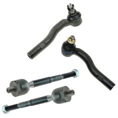 02-10 Lexus SC430 Inner & Outer Tie Rod End Set of 4