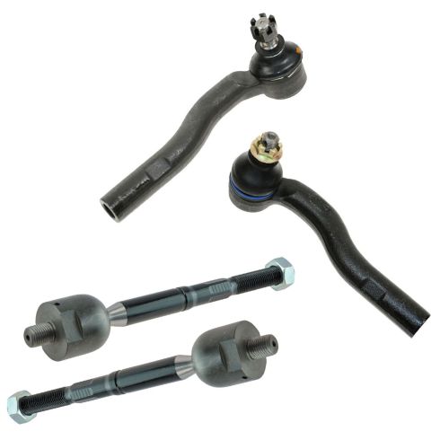 02-10 Lexus SC430 Inner & Outer Tie Rod End Set of 4