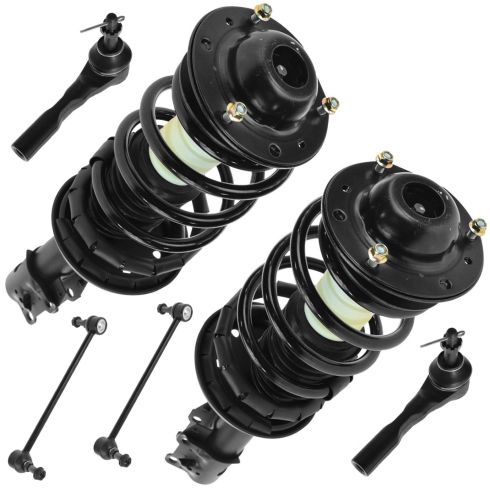 04-12 Malibu; 05-10 G6; 07-09 Aura Front Steering & Suspension Kit (6 Piece)