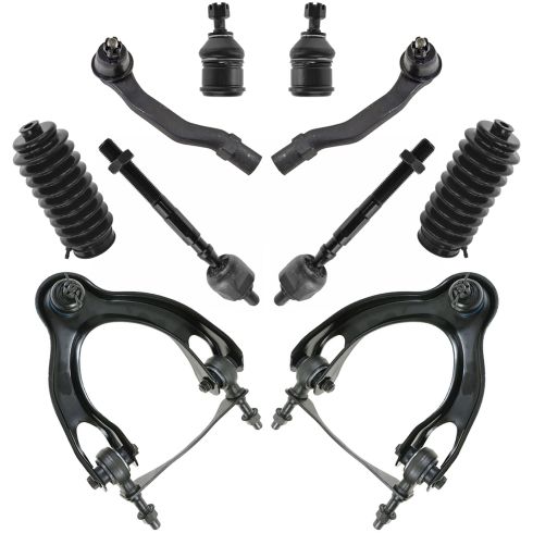 92-95 Honda Civic; 94-97 Acura Integra; 93-97 Del Sol Front Steering & Suspension Kit (10 Piece)