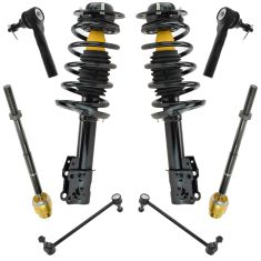 04-12 Malibu; 05-10 G6; 07-09 Aura Front Steering & Suspension Kit (8 Piece)