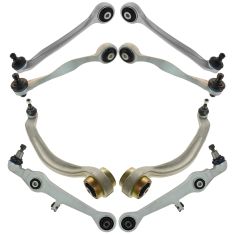 97-02 Audi; 98-03 VW Multifit Front Upper & Lower Control Arm Set of 8