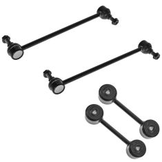 96-07 Dodge; Chrysler; Plymouth Mini Van Front & Rear Sway Bar End Link Kit (4 Piece)