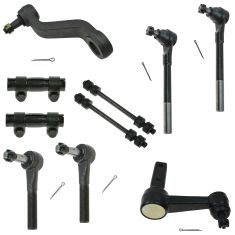 94-99 Dodge Ram 1500 2WD Front Steering & Suspension Kit (10 Piece Set)