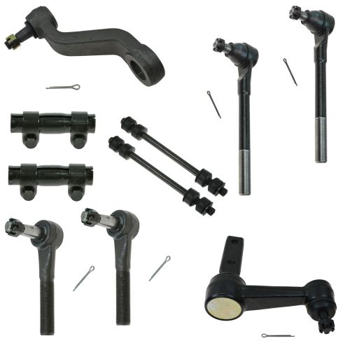 94-99 Dodge Ram 1500 2WD Front Steering & Suspension Kit (10 Piece Set)