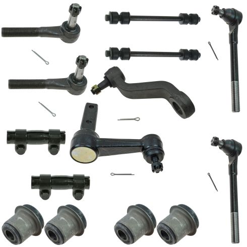 94-99 Dodge Ram 1500 2WD Front Steering & Suspension Kit (12 Piece Set)