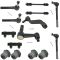 94-99 Dodge Ram 1500 2WD Front Steering & Suspension Kit (12 Piece Set)