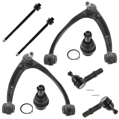 07-14 Chevy GMC Cadillac Fullsize SUV Pickup Steering & Suspension Kit (8 Piece)