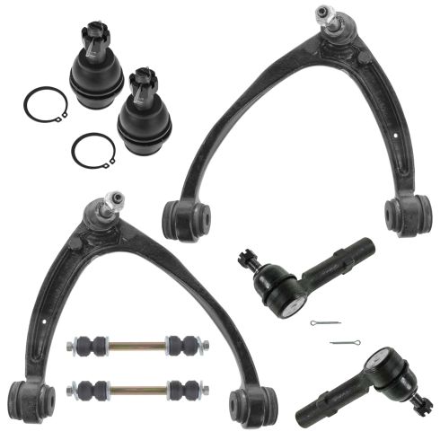 07-14 Chevy GMC Cadillac Fullsize SUV Pickup Steering & Suspension Kit (8 Piece)